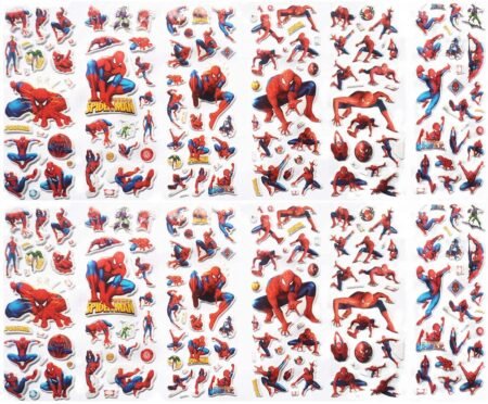 FOAM STICKERS - SPIDERMAN
