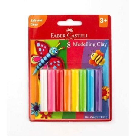 Pâte à modeler FLAMINGO 8 couleurs GRANDES 3ans+