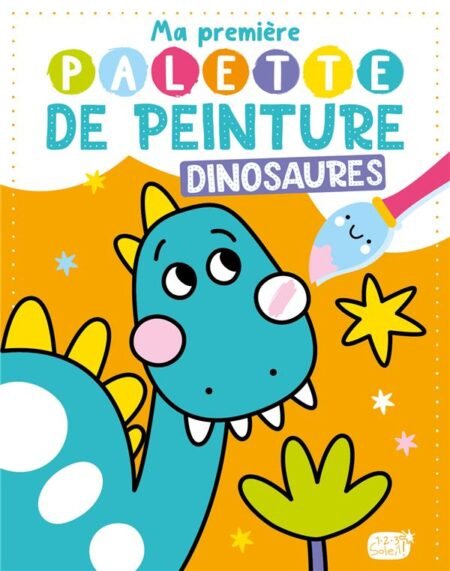 MA PREMIERE PALETTE DE PEINTURE - LES DINOSAURES