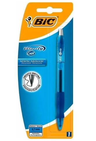 Stylo Velocity Gel Blister – Bleu